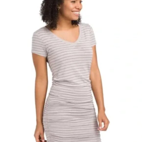 BOGO!! Prana Women's Ruched Foundation Body Con Dress - Picture 4 of 14